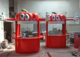 Fiberglass Biber Kiosk