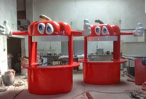 fiberglass kiosk ve büfe imalatı